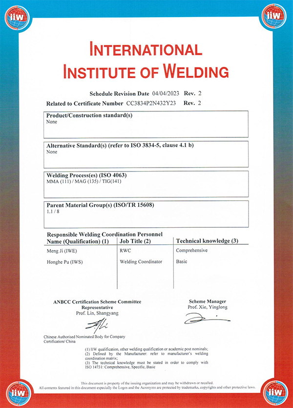 INTERNATIONALINSTITUTE OF WELDING 2